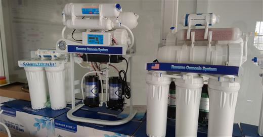 Equipos Aquapur en tienda HydroFlow Caribe